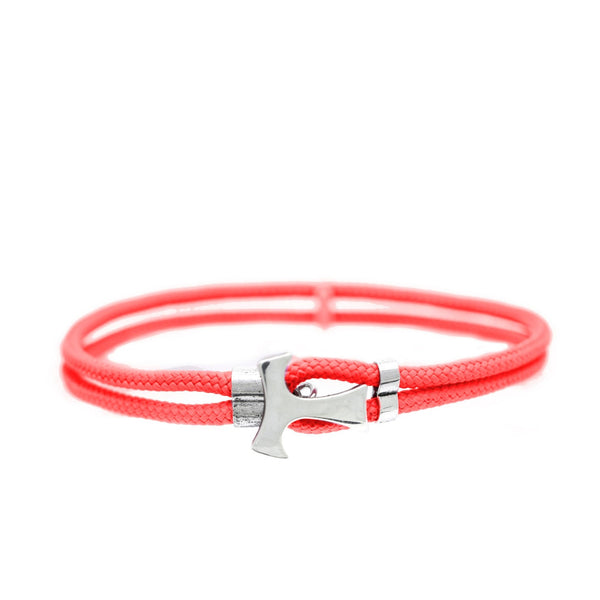 Bracciale Icona VINCULUM FIDEI - Tessuto Rosso