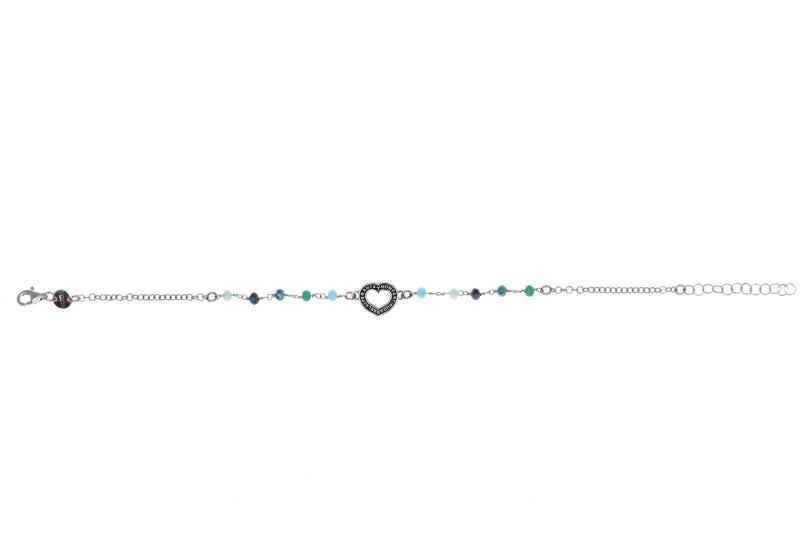 Bracciale AMOR CORDIS - Rodio