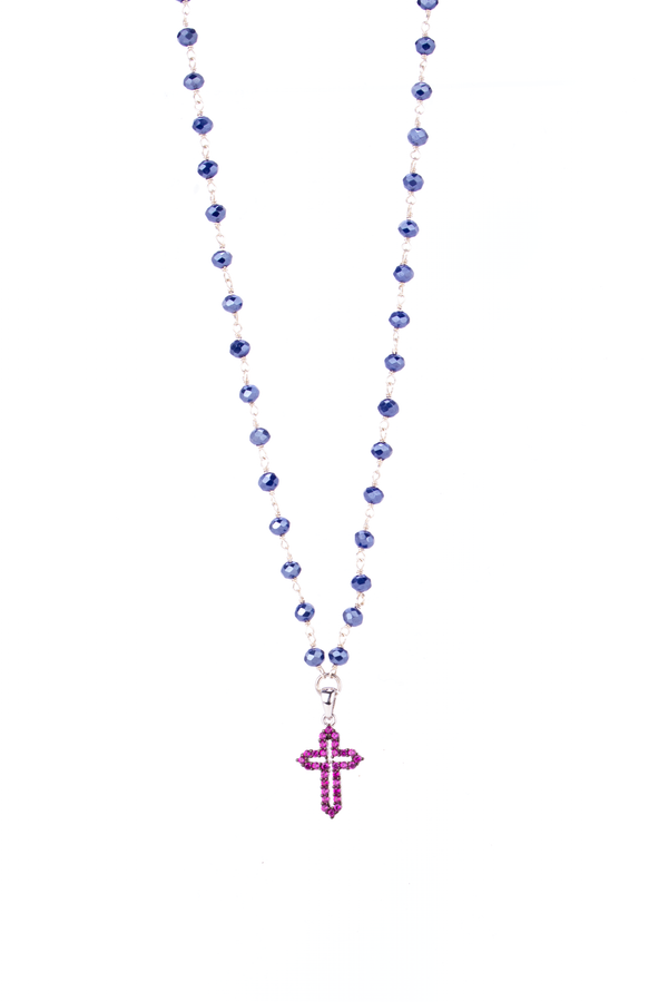 Collana Icona COLORIBUS - Pietre Blu