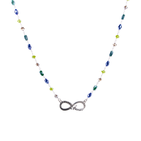 Collana COLOR INFINITUM - Rodio